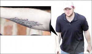 Wayne Rooney Tattoo