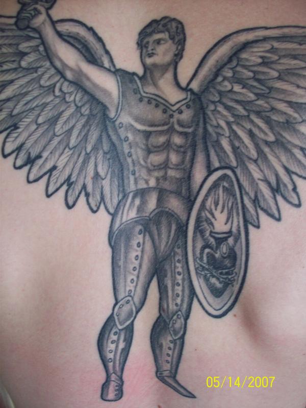 Tattoo Blog » Uncategorized » archangel tattoo picture