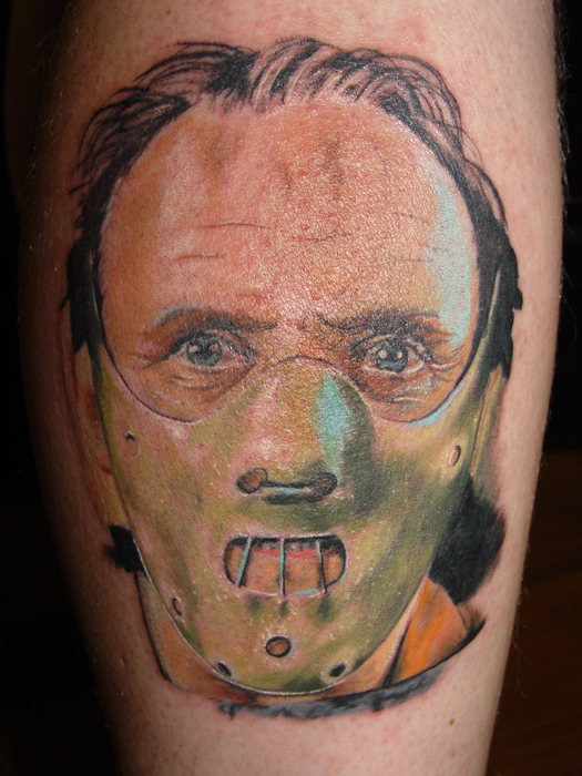 Hannibal Lecter Tattoo by Carter Moore December 4th 2008 by admin