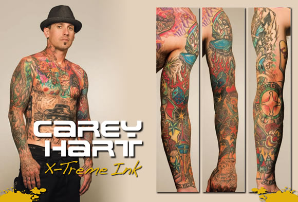 Tattoo Blog » Uncategorized » carey hart tattoos