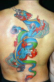 Steve Moore Dragon Tattoo