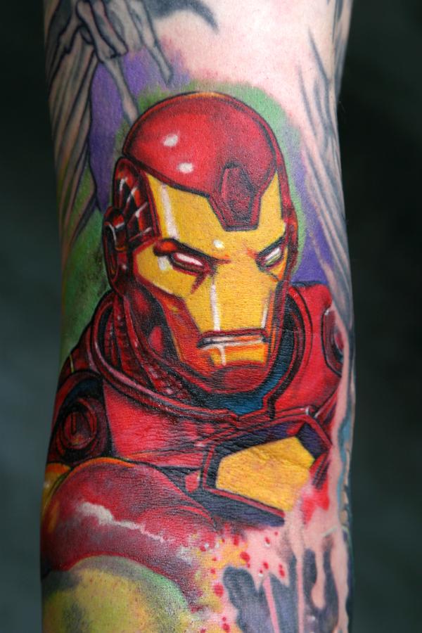 Tattoo Blog » Uncategorized » iron man tattoo