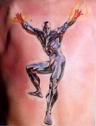 Silver Surfer Las Vegas Tattoo Company 1829 E. 7th Ave. Tampa, Florida 33605