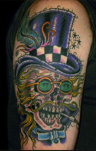 Skeleton and Skull Tattoo Pictures