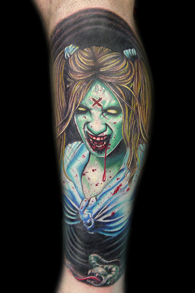 Pin Up Zombie Girl. Pictures, Zombie Tattoos